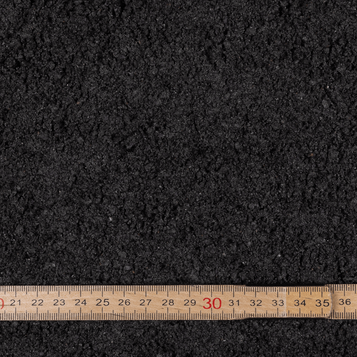 Sort Stenmel 0-2 mm. - Zoom - fra Tiplevering.dk
