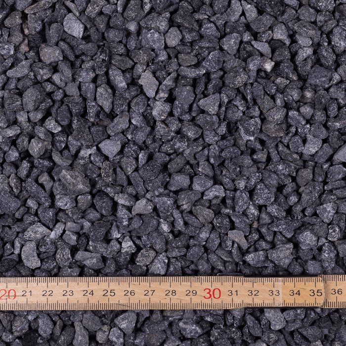 Sorte Granitskærver 5-8 mm - Zoom - fra Tiplevering.dk