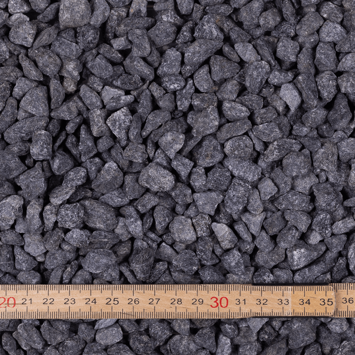 Sorte Granitskærver 8-11 mm - Zoom - fra Tiplevering.dk