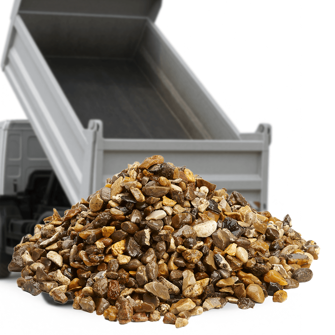 Ærtesten til indkørsel fra Tiplevering.dk