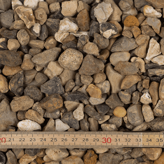 Ærtesten 8-16 mm. -  Til indkørsel -Zoom - fra Tiplevering.dk