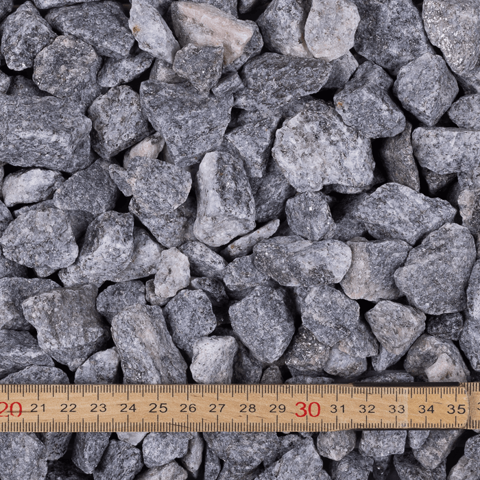 Grå Granitskærver 16-22 mm - Zoom - fra Tiplevering.dk