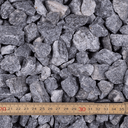 Grå Granitskærver 16-22 mm - Zoom - fra Tiplevering.dk