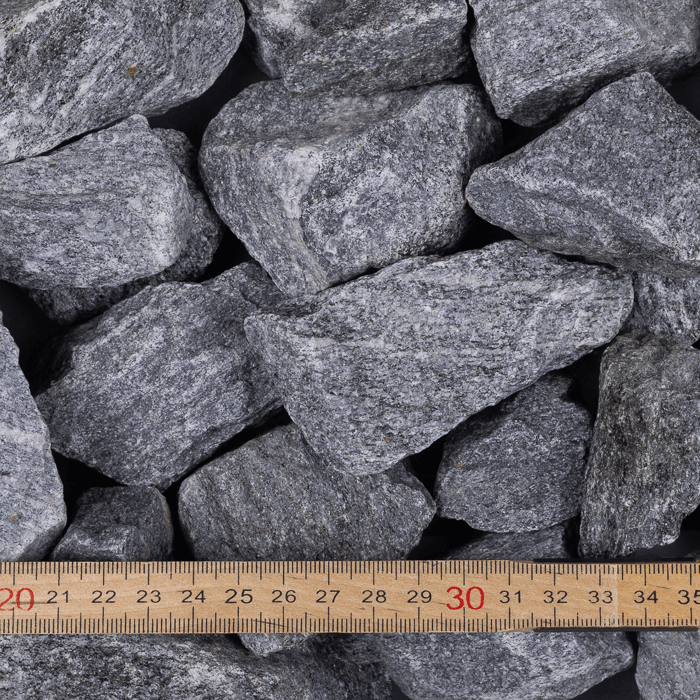 Grå Granitskærver 32-50 mm - DSB-skærver - Zoom - fra Tiplevering.dk