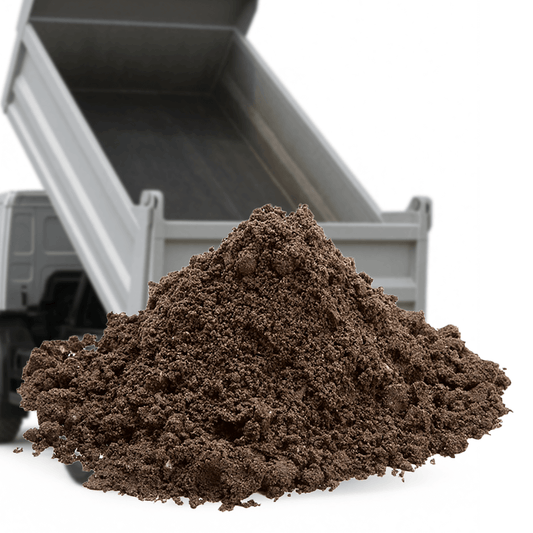 Harpet Muldjord til haven fra Tiplevering.dk