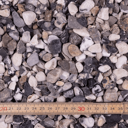 Hvide Ærtesten 8-16 mm. - Til indkørsel - Zoom - fra Tiplevering.dk