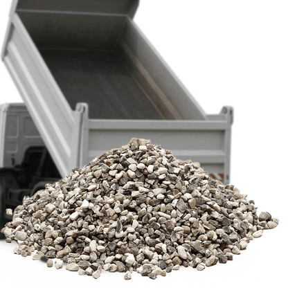 Hvide perlesten til havestien fra Tiplevering.dk