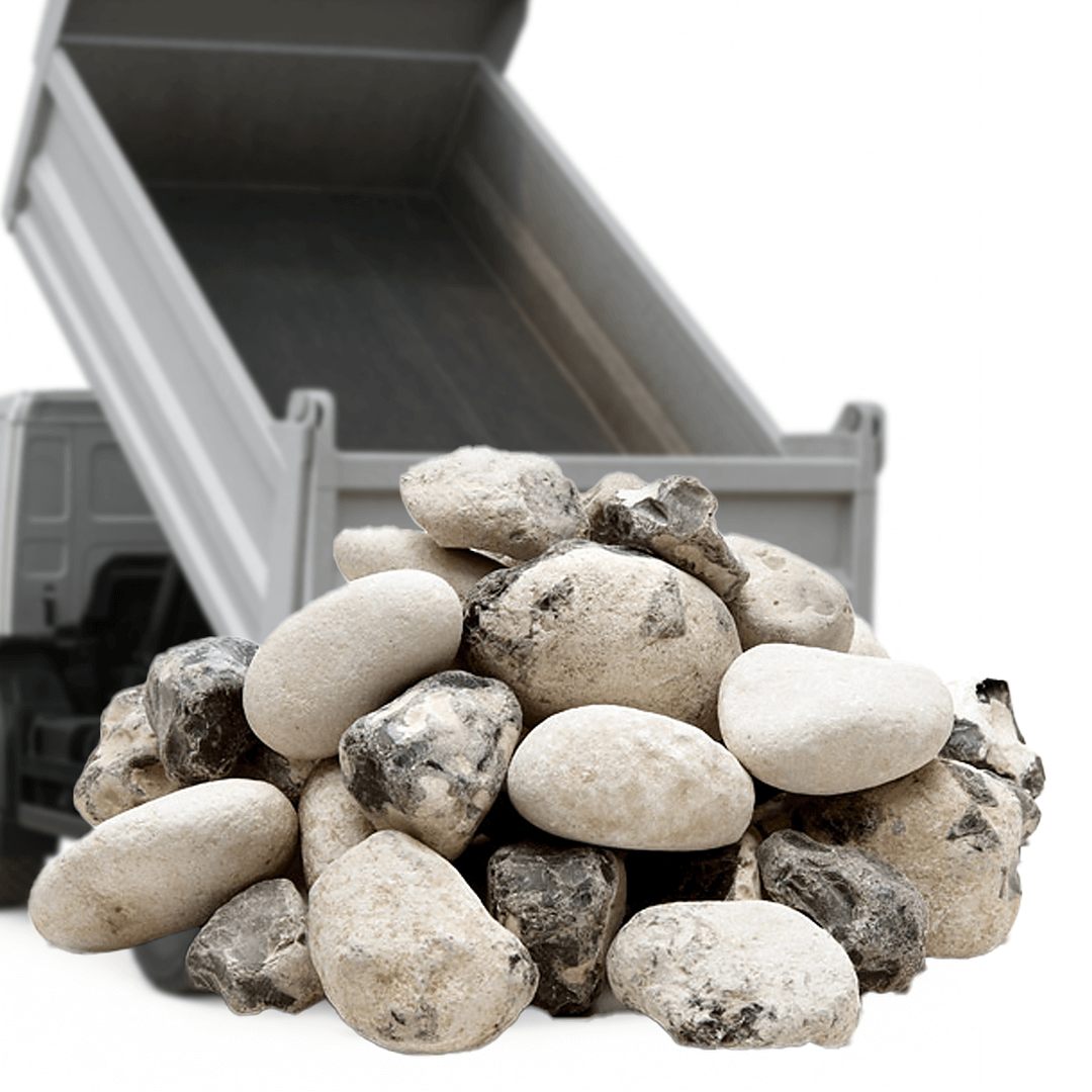 Hvide singels til sokkel og bede fra Tiplevering.dk