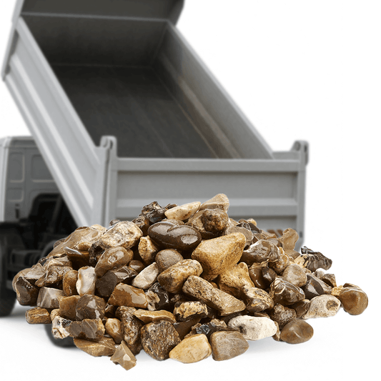 Nøddesten til bede og indkørsler fra Tiplevering.dk