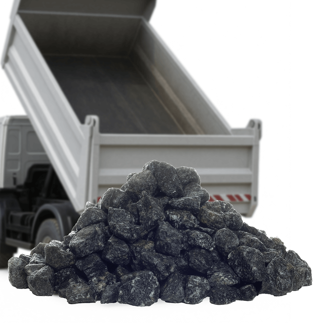 Sorte Granitskærver 11-16 mm. til indkørsel fra Tiplevering.dk