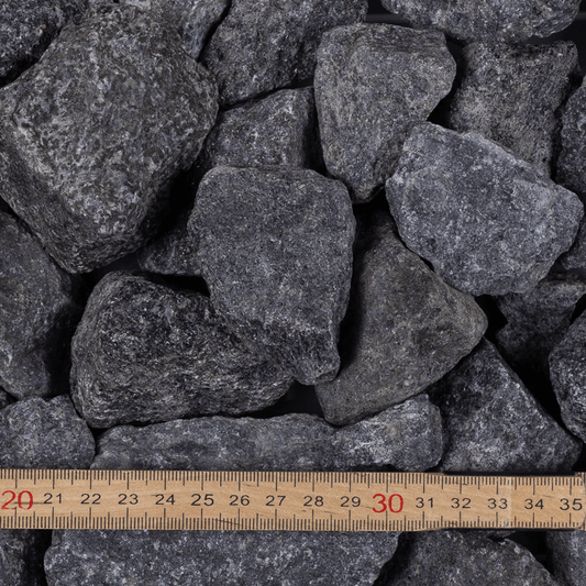 Sorte Granitskærver 32-45 mm - DSB-skærver - Zoom - fra Tiplevering.dk