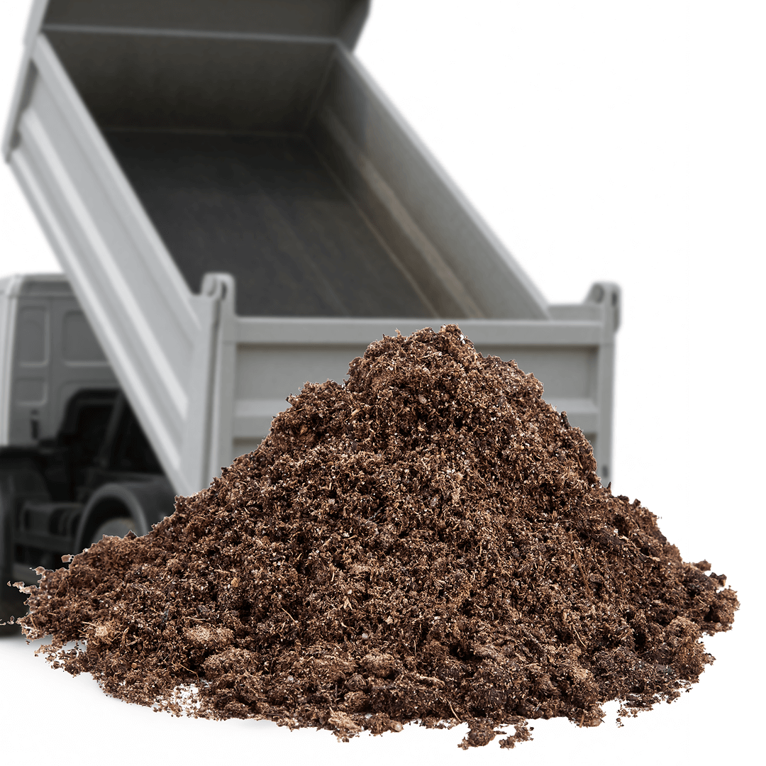 Topdress med naturgødning til græsplænen fra Tiplevering.dk