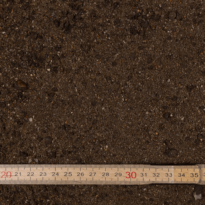 Topdress / Plænedress til græsplæne - Zoom - fra Tiplevering.dk